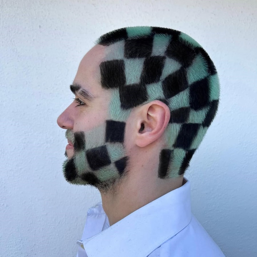 Jackie Bieber hairstylist buzzcut artist 9