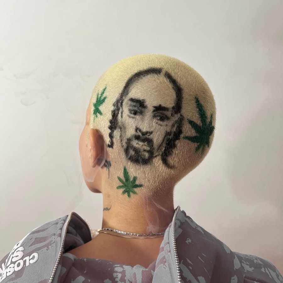 Jackie Bieber hairstylist buzzcut artist 7