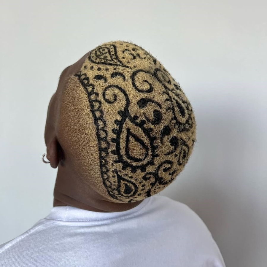 Jackie Bieber hairstylist buzzcut artist 8