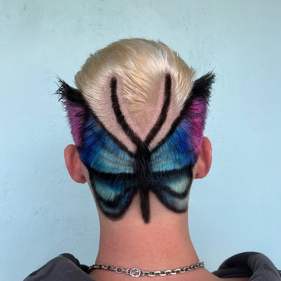 Jackie Bieber hairstylist buzzcut artist 4