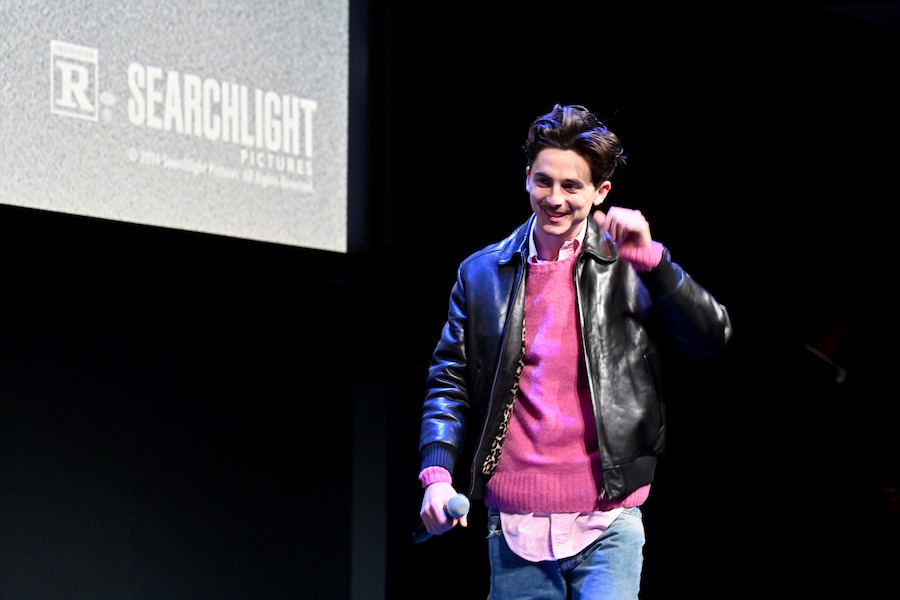 Timoth&#233;e Chalamet A Complete Unknown press tour looks 7