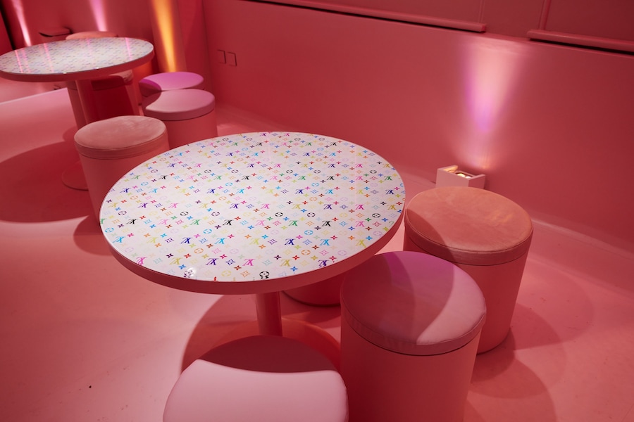 dazed club Louis Vuitton pop up takashi murakami soho london 9