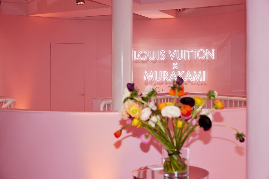 dazed club Louis Vuitton pop up takashi murakami soho london 12