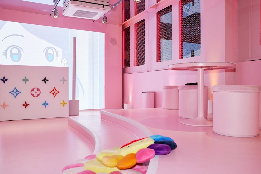 dazed club Louis Vuitton pop up takashi murakami soho london 13