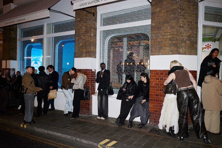 dazed club Louis Vuitton pop up takashi murakami soho london 19