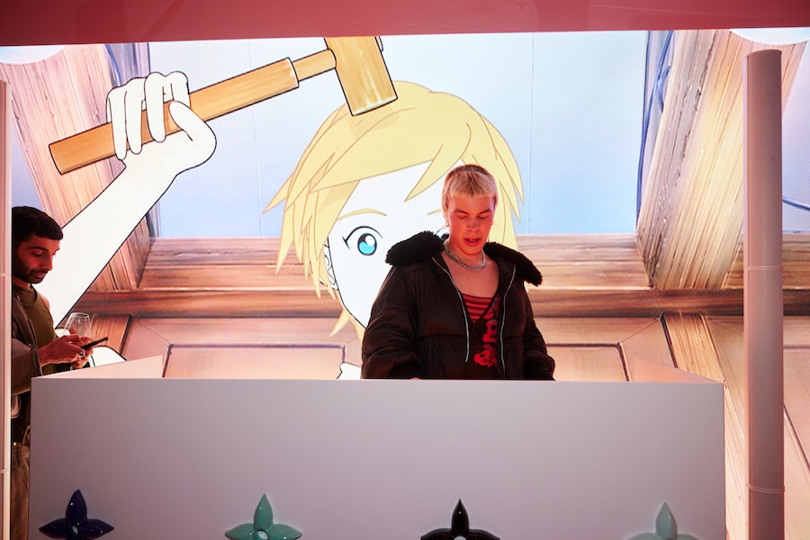 dazed club Louis Vuitton pop up takashi murakami soho london 34