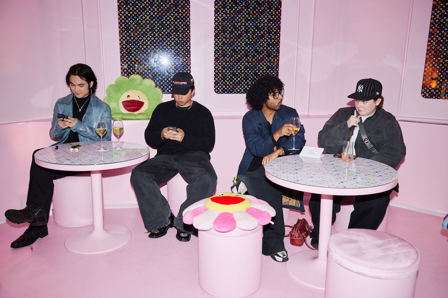 dazed club Louis Vuitton pop up takashi murakami soho london 35