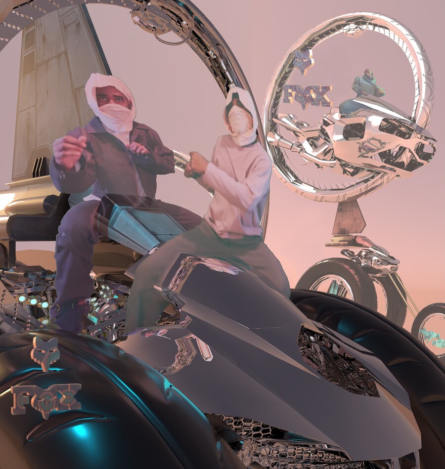 Kiko Kostadinov Fox Lab SS25 campaign 1