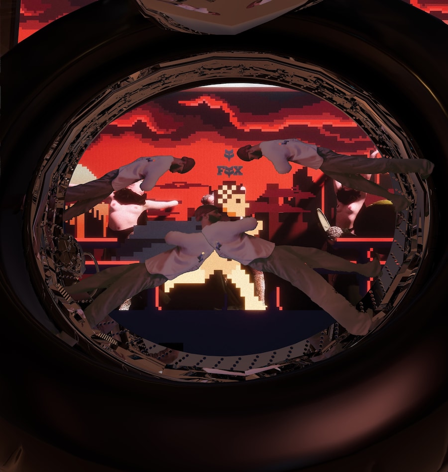 Kiko Kostadinov Fox Lab SS25 campaign 2