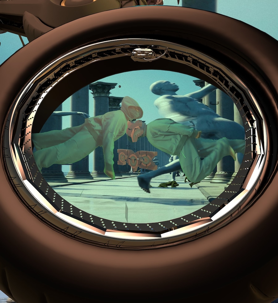 Kiko Kostadinov Fox Lab SS25 campaign 5