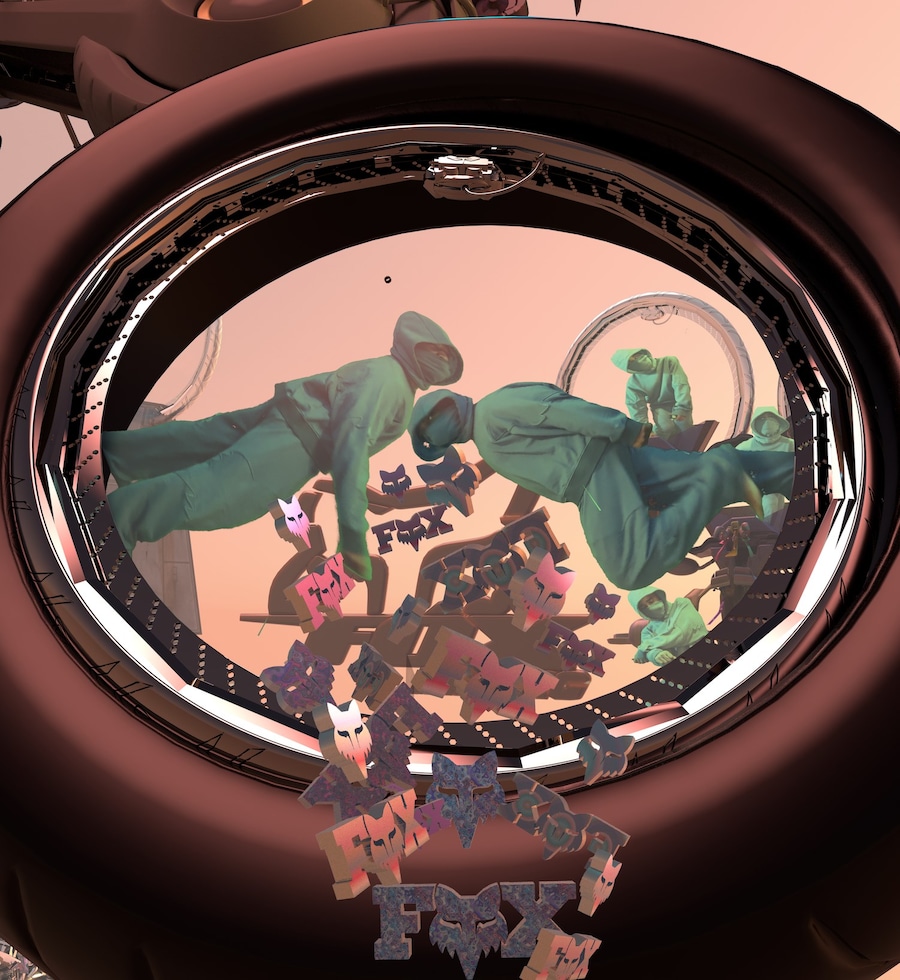 Kiko Kostadinov Fox Lab SS25 campaign 9