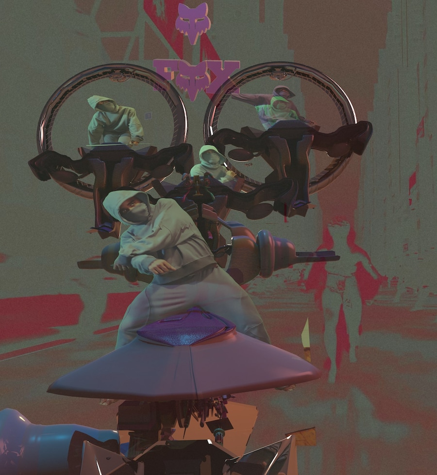 Kiko Kostadinov Fox Lab SS25 campaign 10