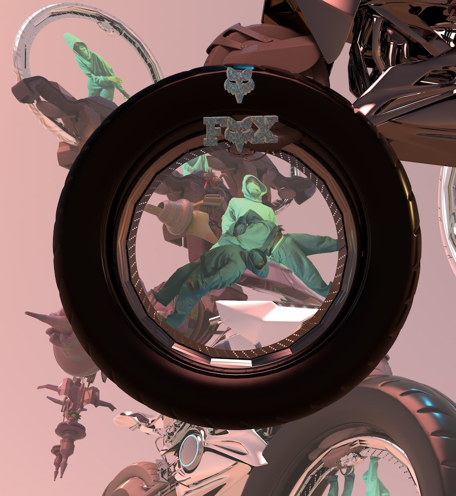 Kiko Kostadinov Fox Lab SS25 campaign 12