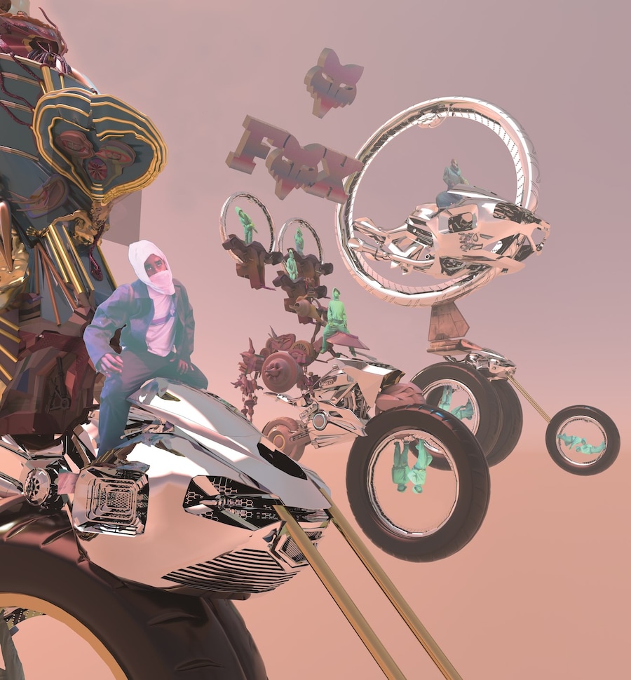 Kiko Kostadinov Fox Lab SS25 campaign 13