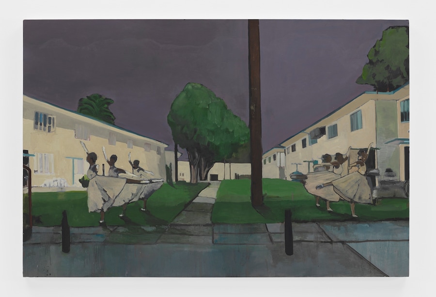 Noah Davis, Pueblo del Rio Arabesque, 2014 &#169; The E 4