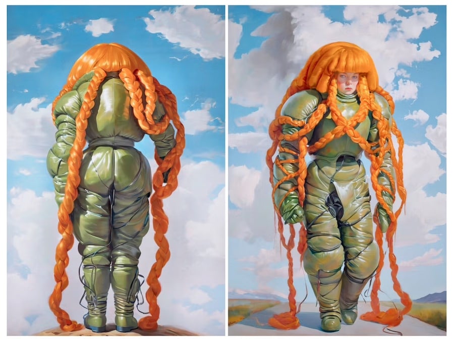 Holly Herndon, Mat Dryhurst, Embedding Study artwork (2024)