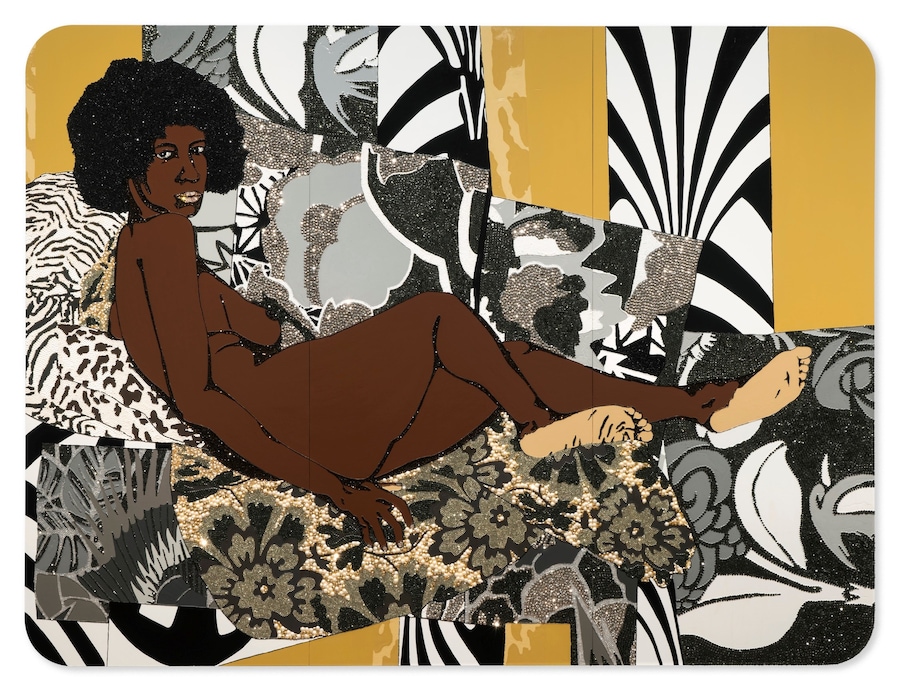 Mickalene Thomas, A Little Taste Outside of Love 0