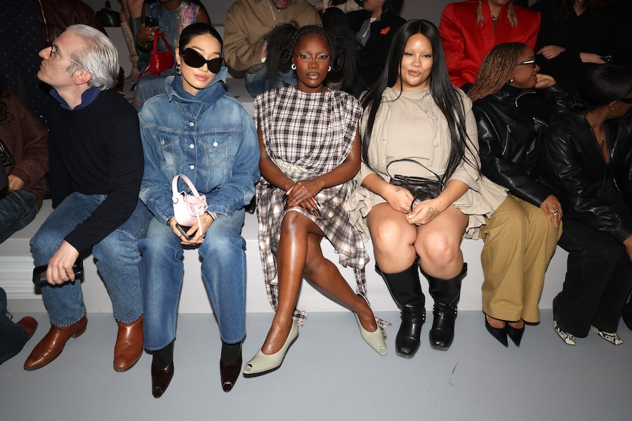 Peggy Gou, Doechii and Shygirl at Acne Studios AW25 15