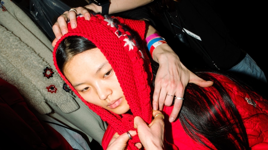 Moncler Grenoble AW25 Backstage 1