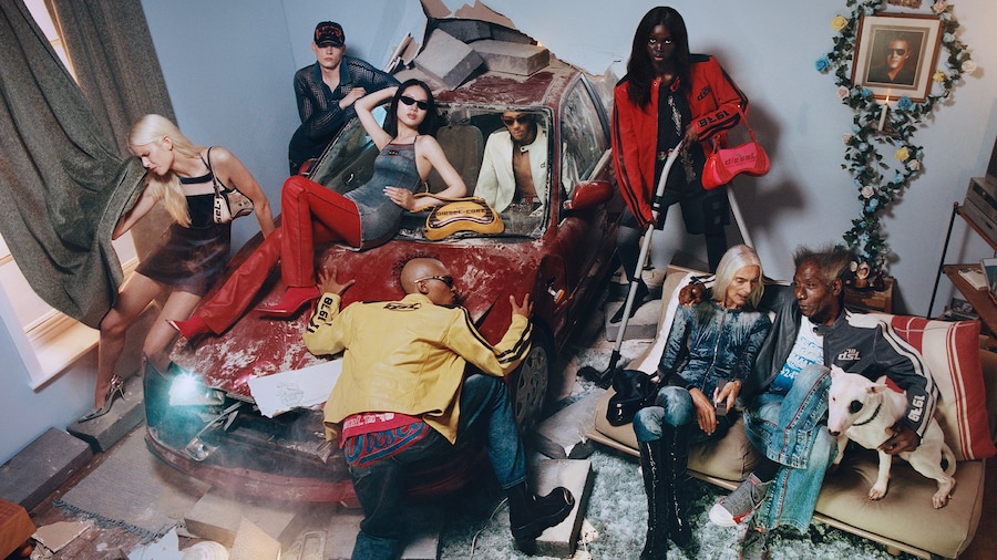 SS25 Diesel campaign Katie Price Frank Le Bon 6