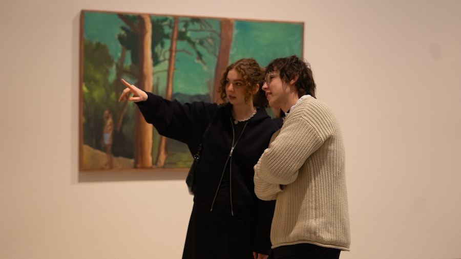 Noah Davis at The Barbican Dazed Club Private View 6