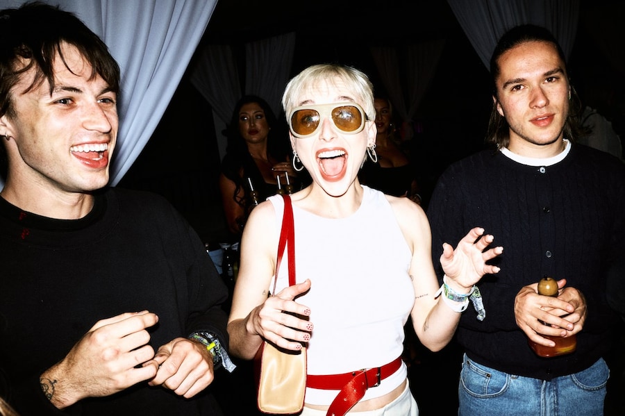 Charli XCX Guess Jeans Coachella party 2025 5