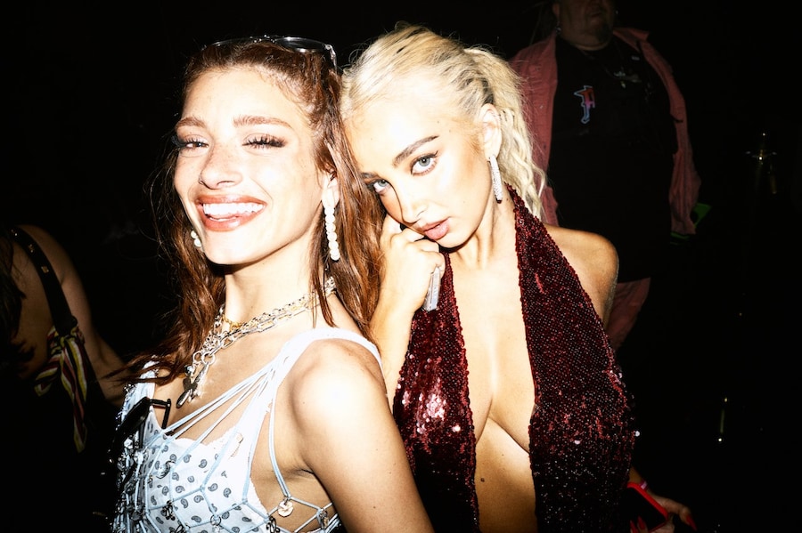 Charli XCX Guess Jeans Coachella party 2025 8