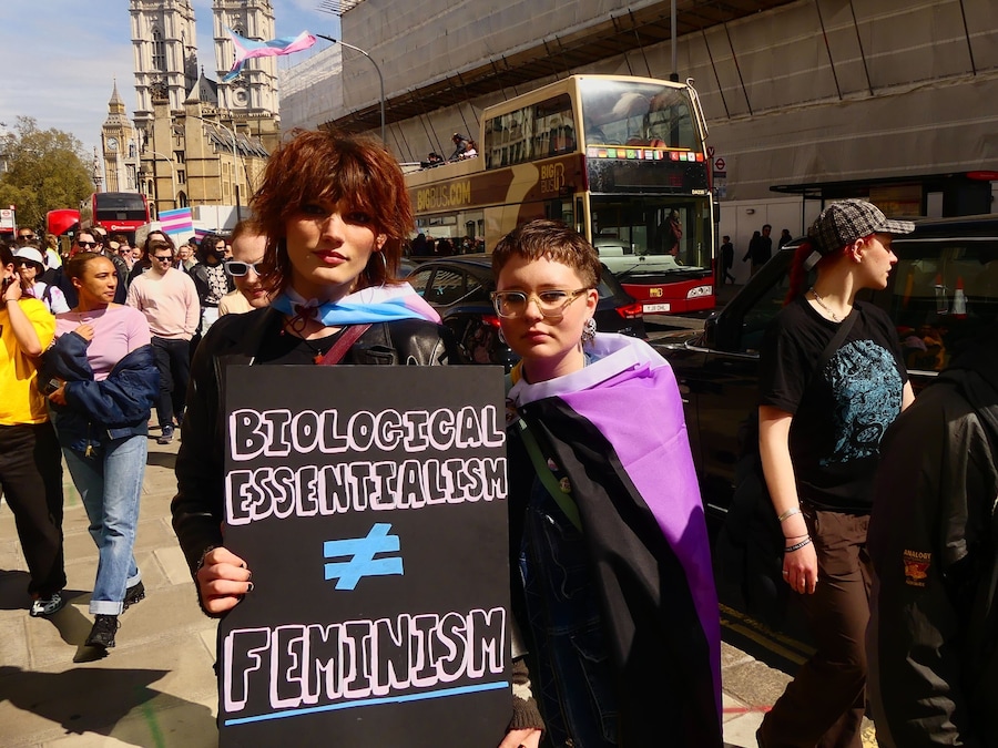 Two protesters 8