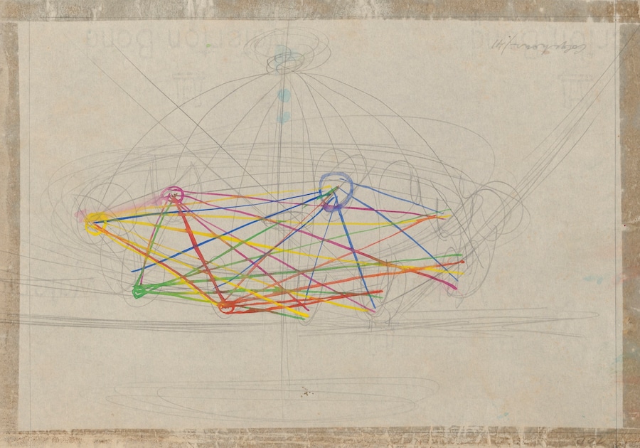 Sketch for Dance of the nine opals 5
