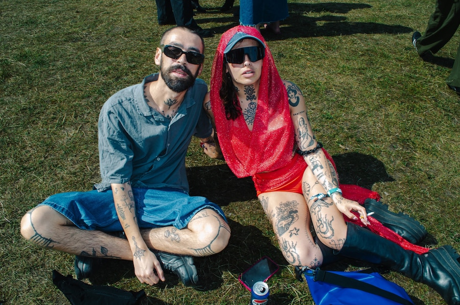 Charli xcx LIDO festival street style 2