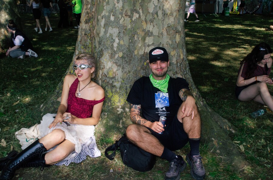 Charli xcx LIDO festival street style 7