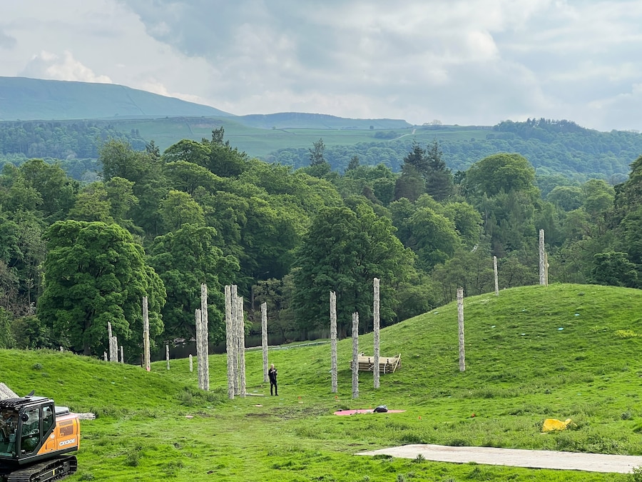 BTS photos from the set of 28 Years Later 4