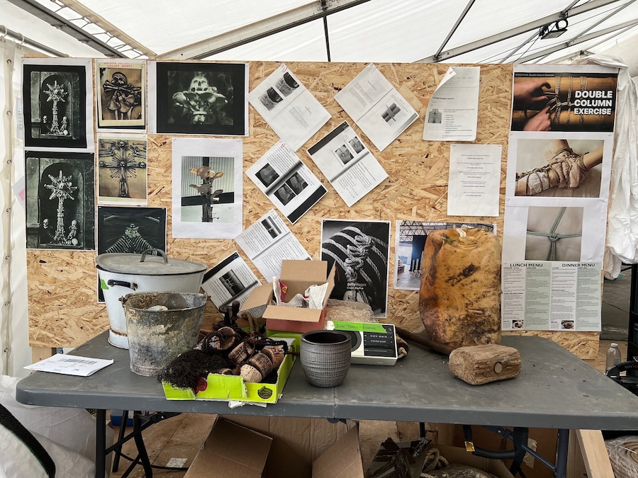 BTS photos from the set of 28 Years Later 6