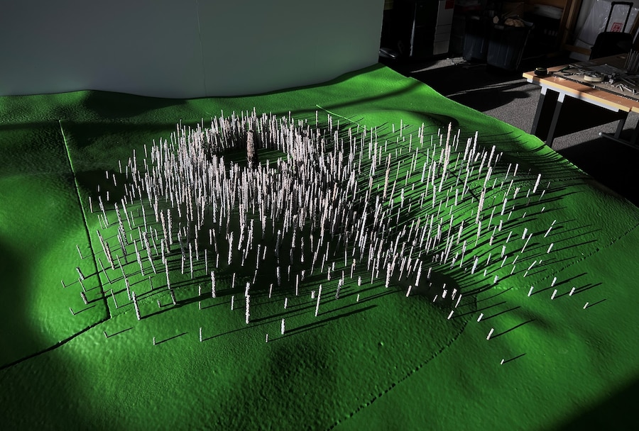 BTS photos from the set of 28 Years Later 8