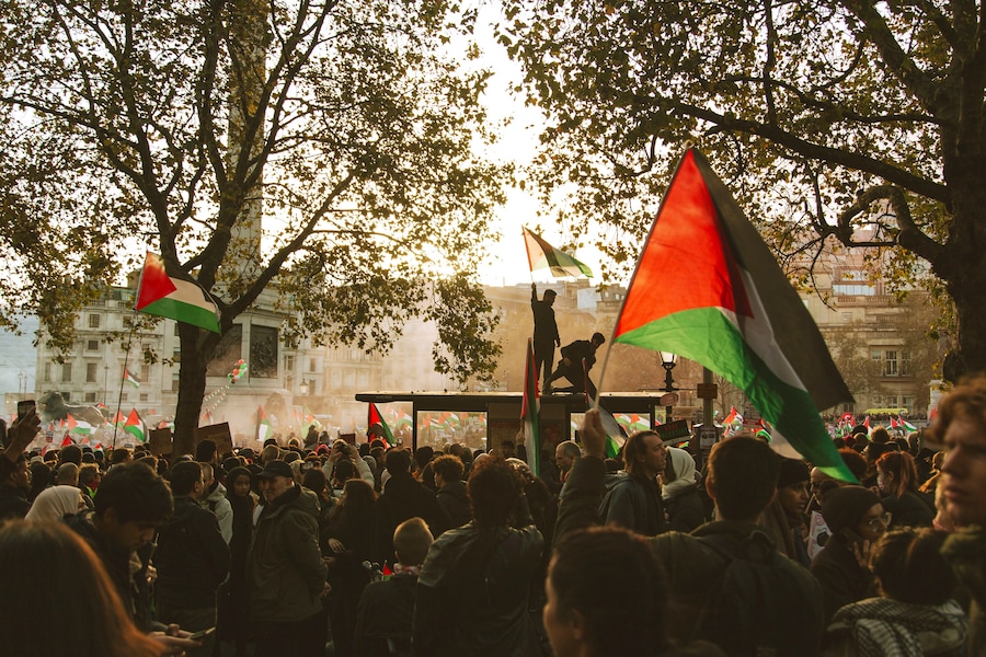 London march for Palestine 9