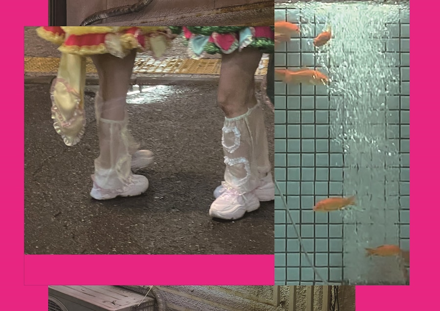 Yuka Hirac, jajaja…瞑想散歩, zine, Tokyo, art, make up 6