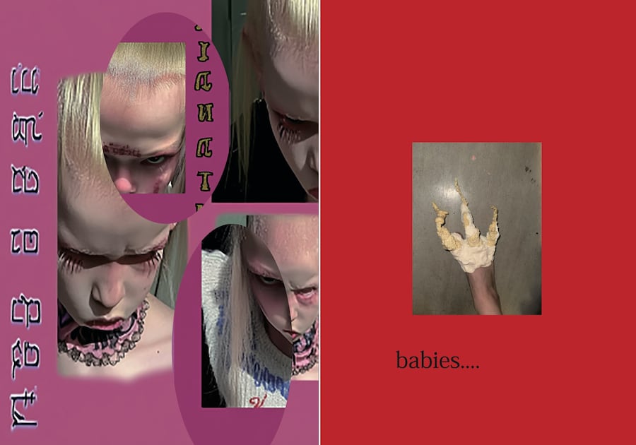 Yuka Hirac, jajaja…瞑想散歩, zine, Tokyo, art, make up 20
