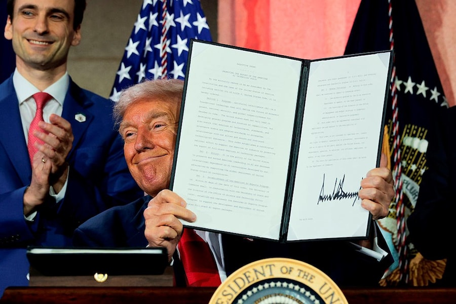 Donald Trump Winning the AI Race summit