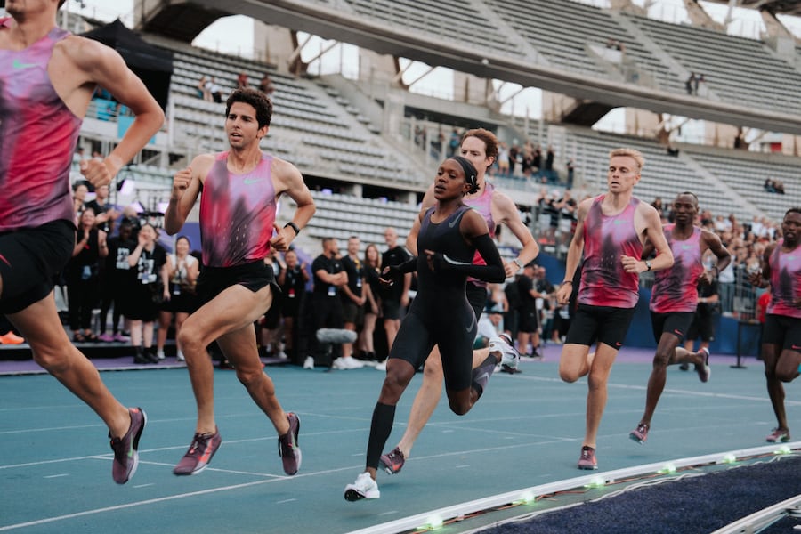 Faith Kipyegon’s four-minute mile attempt 8