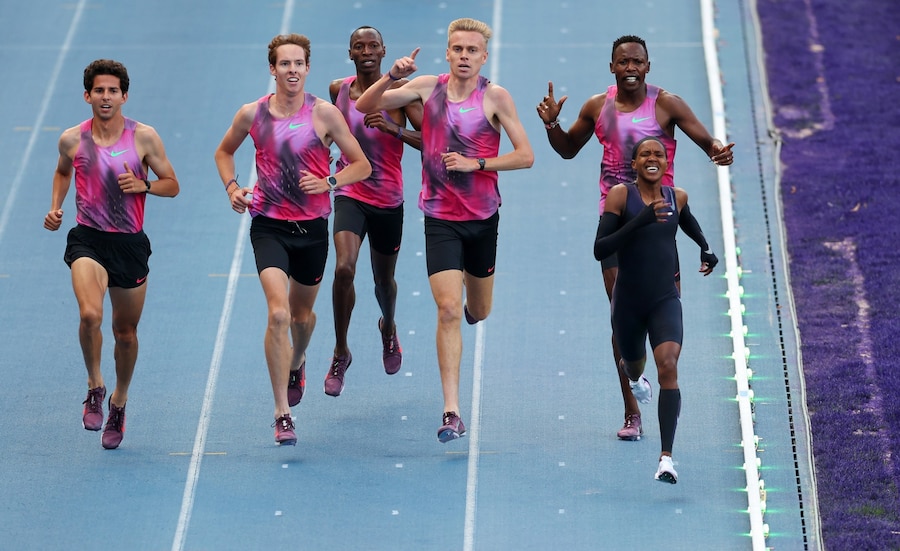 Faith Kipyegon’s four-minute mile attempt 12