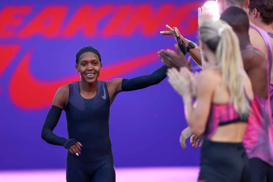 Faith Kipyegon’s four-minute mile attempt 18