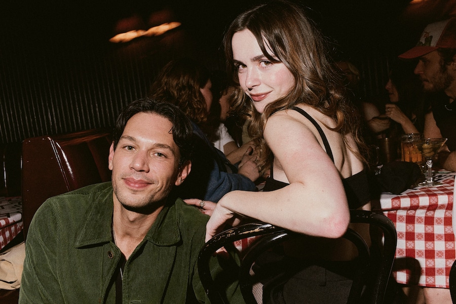 Kiernan Shipka and Sam Lansky