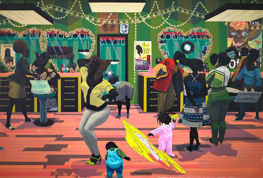 Kerry James Marshall, Royal Academy exhibition, London 3