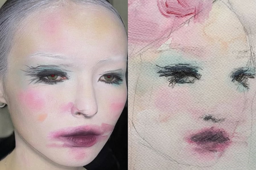 Inspo art by Jorunn Mulen ☽☁︎︎ 3