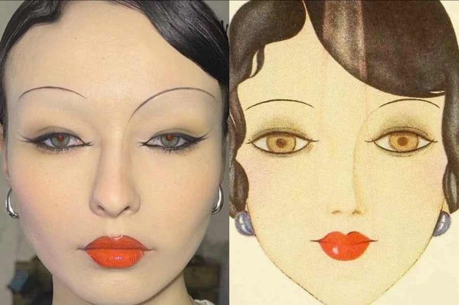 Art- Make-up Advice to Flappers, 1925Попробовала о 19