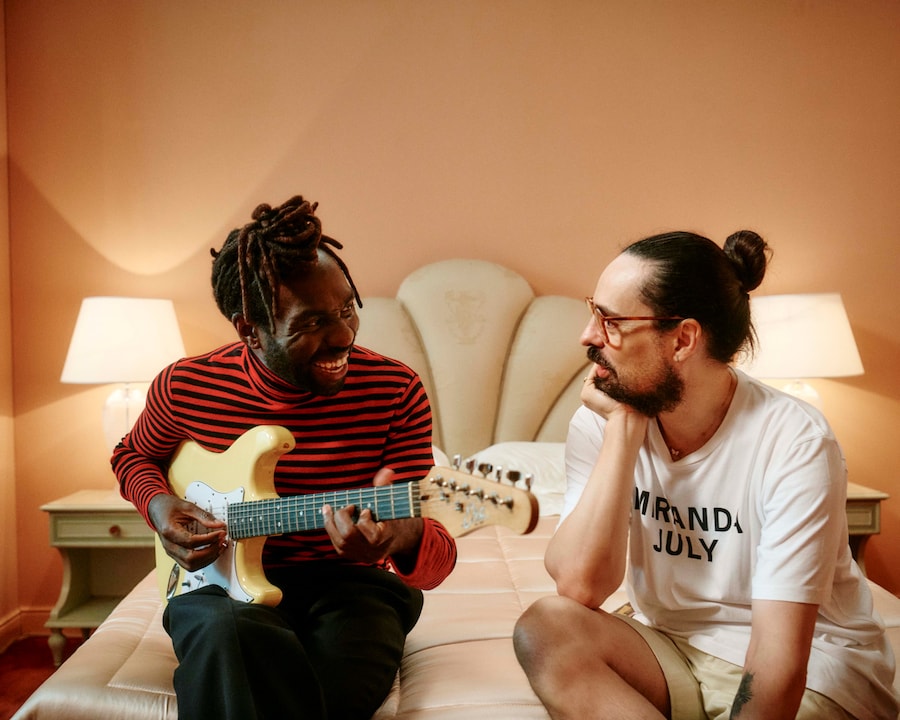 Dev Hynes Valentino Nocturne campaign BTS 3