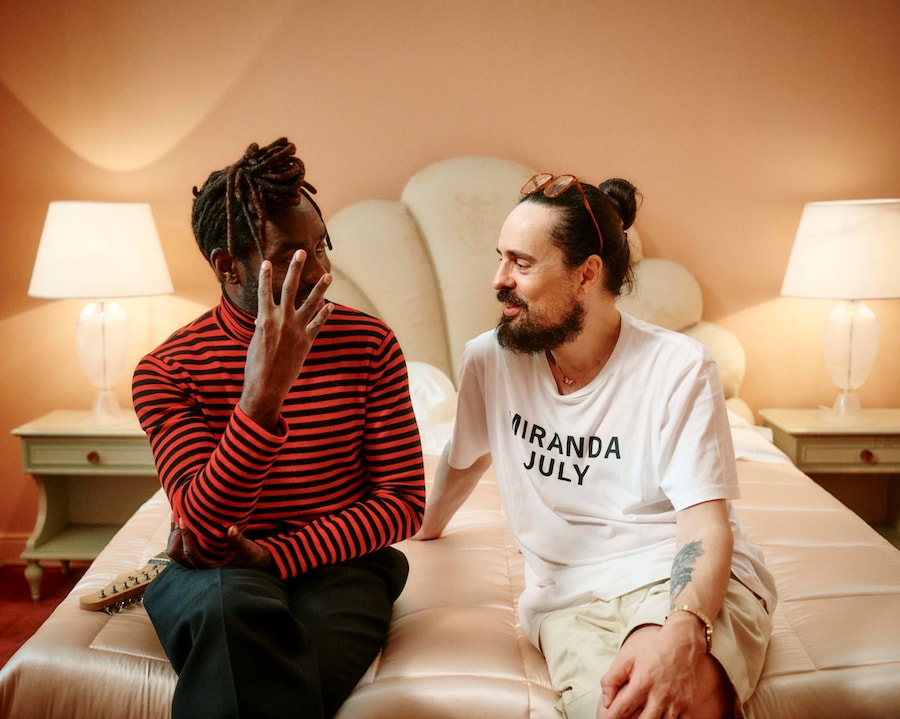 Dev Hynes Valentino Nocturne campaign BTS 5