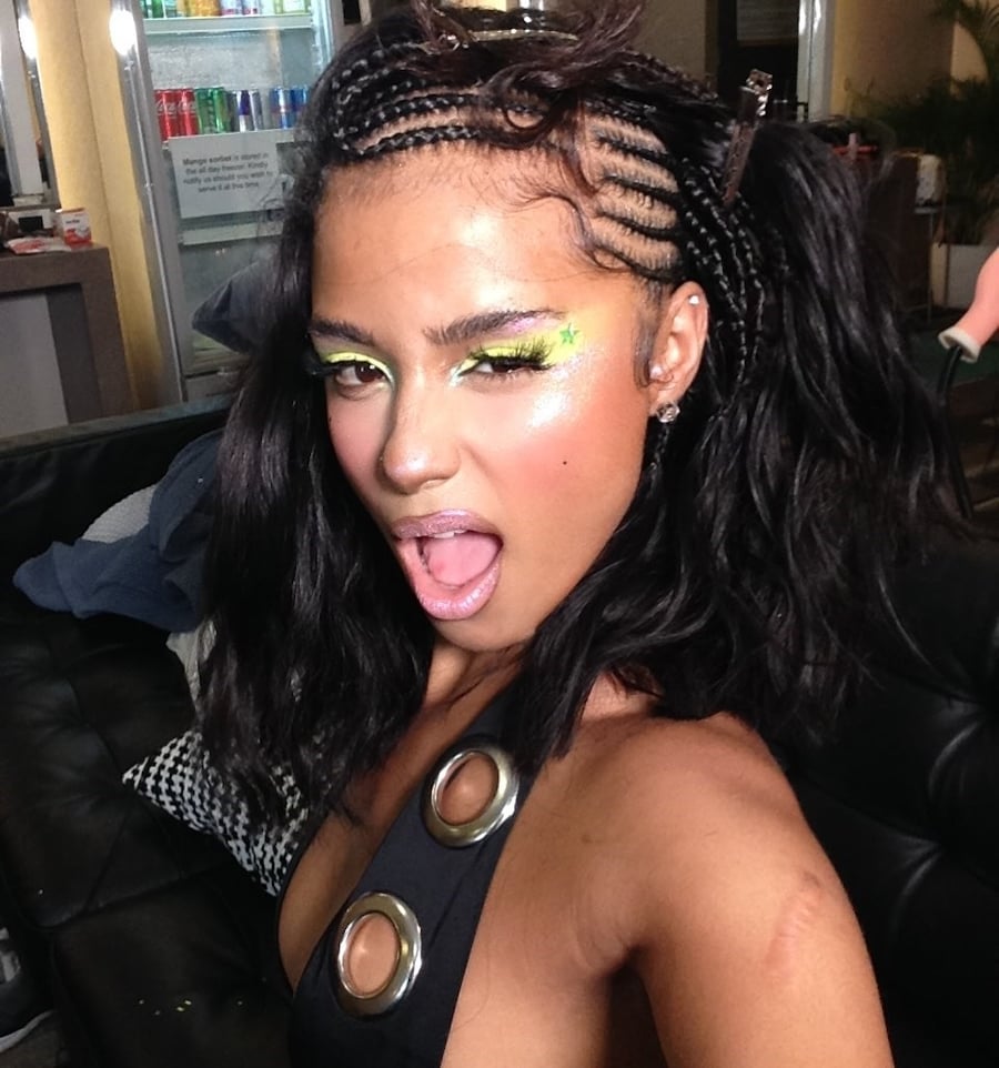 Tyla Star eye look 13