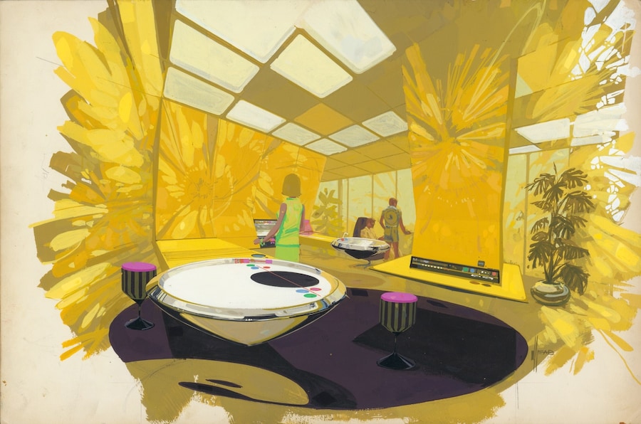 Syd Mead, Modern Home Unit (1975) 4