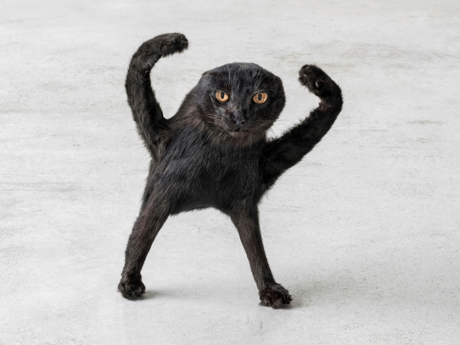 Eva &amp; Franco Mattes, Cursed Cat (2025) 0
